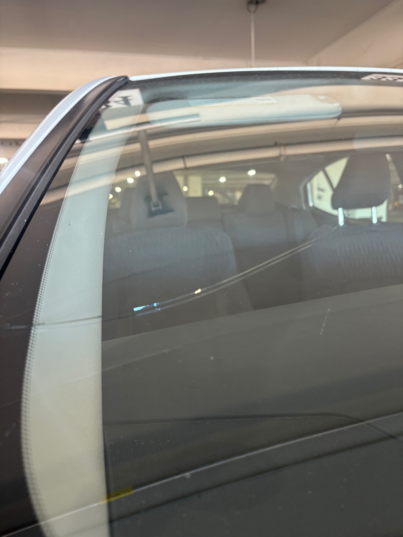 Long crack repair before